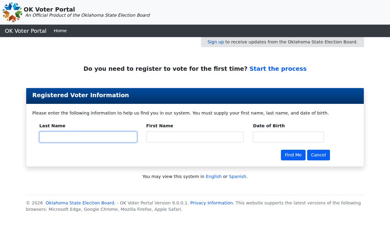 Moore residents directory Oklahoma voter lookup portal